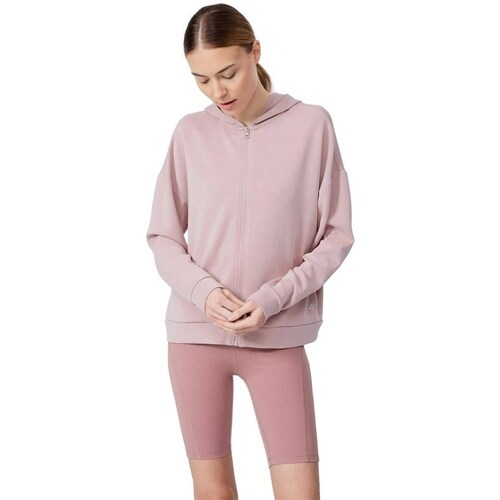 Textil Mulher Sweats 4F BLD027 Rosa