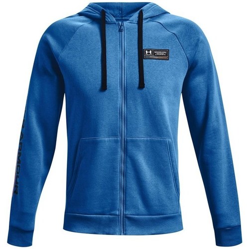 Textil brand Sweats Under Armour Bouteille Rival Fleece Chroma FZ HD Azul