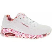 Sapatos Mulher Sapatilhas Skechers Uno Loving Love Branco