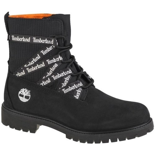 Sapatos Homem Sapatilhas de cano-alto Timberland Paid 6 IN Premium Boot Preto