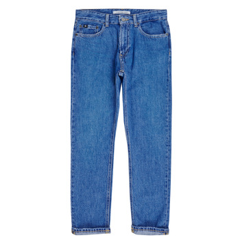 Textil Rapaz Calças Jeans Calvin Klein Jeans DAD FIT BRIGHT BLUE Azul