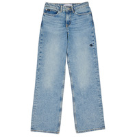 Textil Rapariga Calças Jeans Calvin Klein Jeans WIDE LEG HR Azul