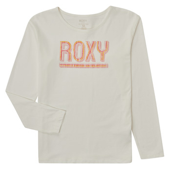Textil Rapariga T-shirt mangas compridas Roxy THE ONE A Branco
