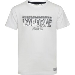 Textil Rapariga T-Shirt mangas curtas Kaporal 183618 Branco