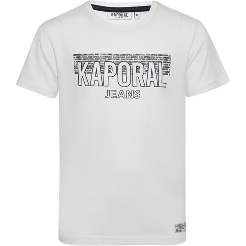 Textil Rapariga T-Shirt mangas curtas Kaporal 183618 Branco