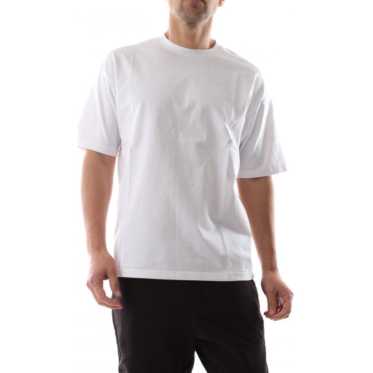 TeFleece Homem T-shirts e Pólos Young Poets Society 106708 - YORICKO-001 WHITE 