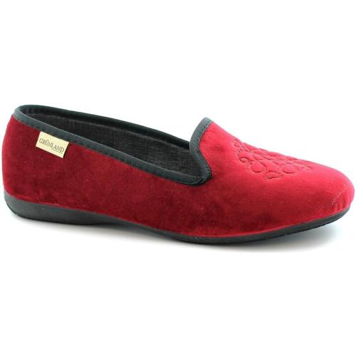 Sapatos Mulher Chinelos Grunland GRU-RRR-PA0687-BO Vermelho