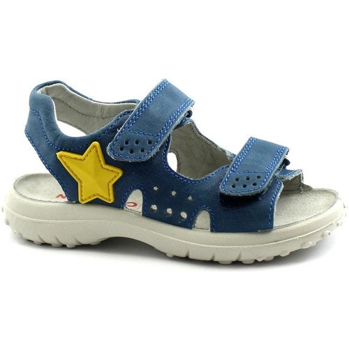 Sapatos Criança Sandálias Naturino NAT-E22-502451-AZ-b Azul