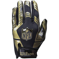 Acessórios Homem Acessórios de desporto Wilson NFL Stretch Fit Receivers Gloves Preto