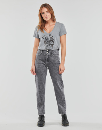 Textil Mulher Calças Jeans Ikks BV29155 Cinza