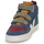 Sapatos Criança Sapatilhas de cano-alto Veja men SMALL V-10 MID Azul / Verde / Vermelho