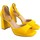 Sapatos Mulher Sandálias Bienve Sapato  1bw-1720 amarelo Amarelo