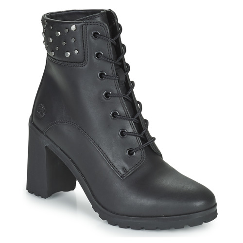 Sapatos Mulher Botins Timberland Allington 6in Lace Up Preto