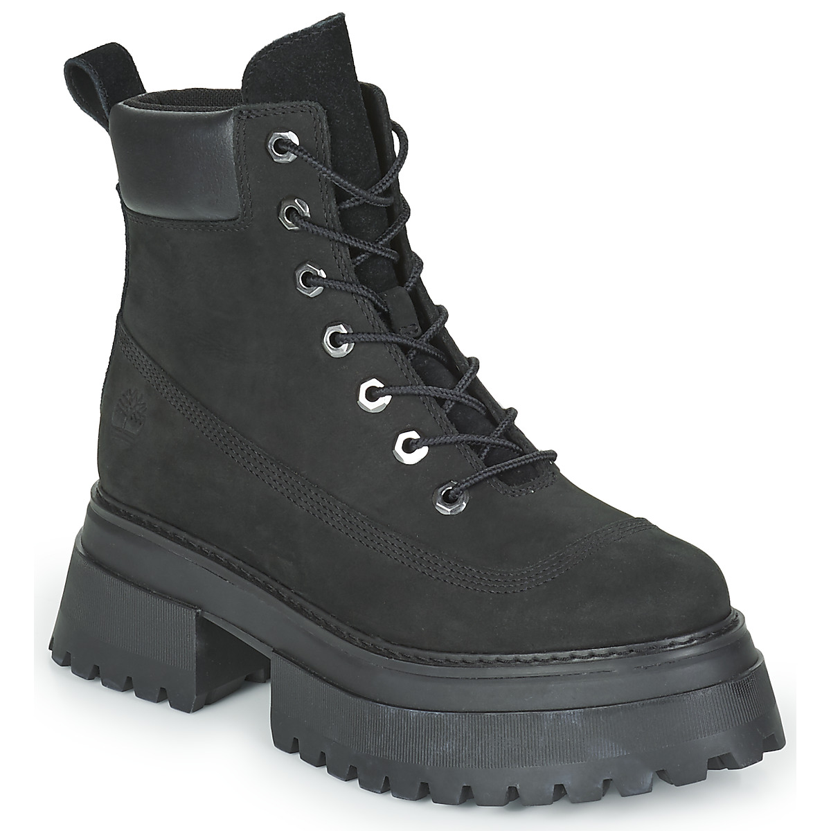 Sapatos Mulher timberland mtcr marron Timberland Sky 6In LaceUp Preto