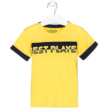 Textil Criança T-shirts e Pólos Losan 215-1030AL Amarelo