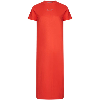 Textil Mulher Vestidos compridos Calvin Klein Jeans J20J218789 Vermelho