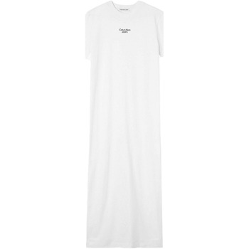 Textil Mulher Vestidos compridos Calvin Klein Jeans J20J218789 Branco