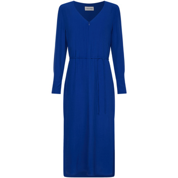 Textil Mulher Vestidos compridos Calvin Klein Jeans K20K203575 Azul