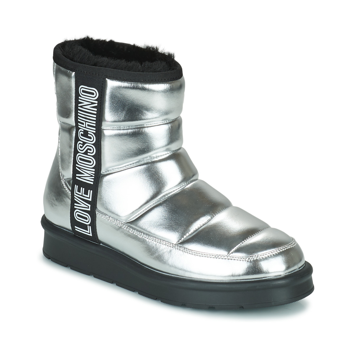 Sapatos Mulher Botas de neve Love Moschino JA24103H1F Prata