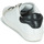 Sapatos Mulher Sapatilhas Love Moschino JA15402G1F Branco / Preto / Prata
