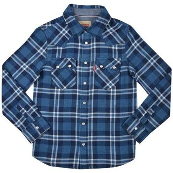 Textil Rapaz Camisas mangas comprida Levi's NI12034-16-12 Azul