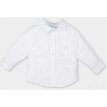 Textil Rapaz Camisas mangas comprida Tutto Piccolo 3016-1-12 BRANCO