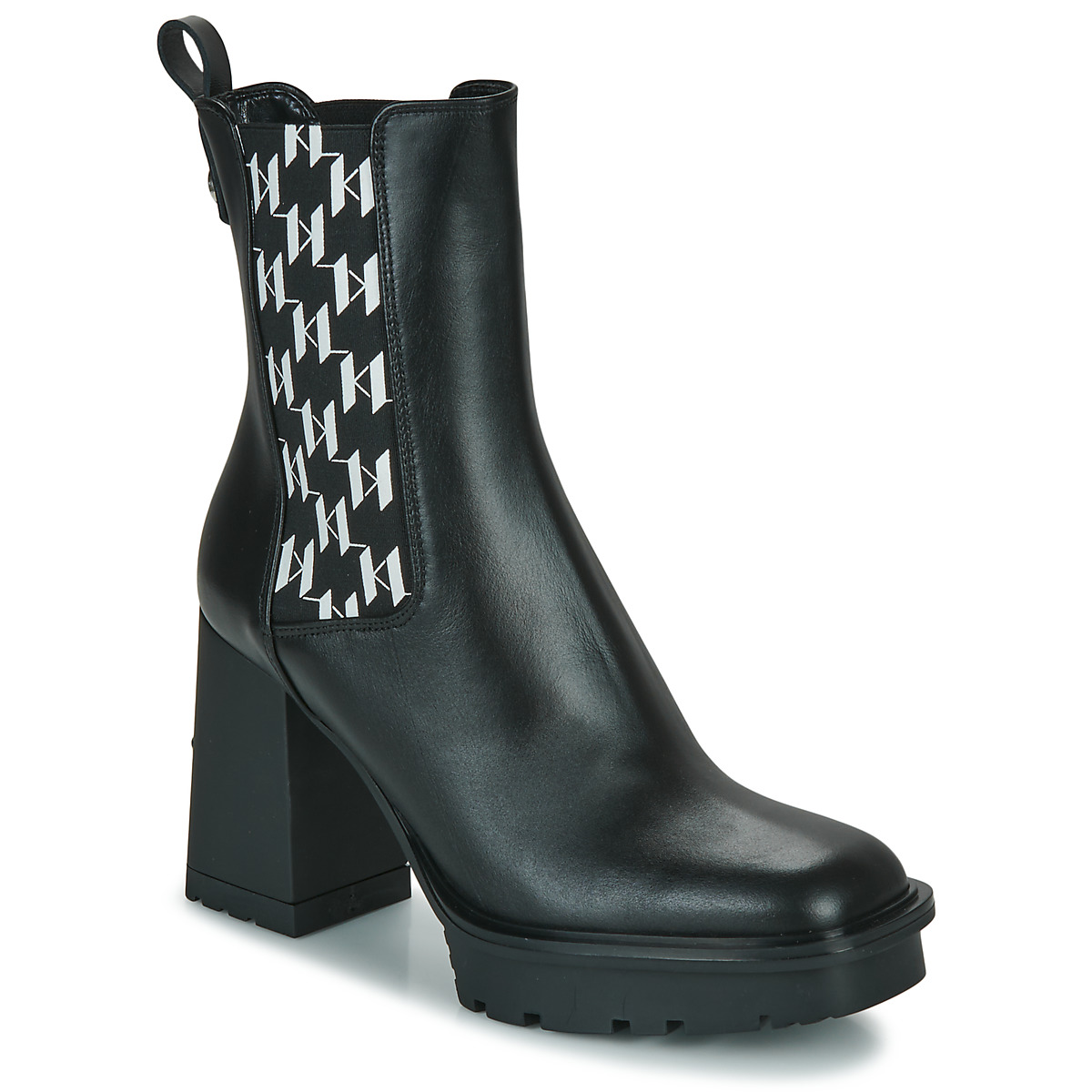 Sapatos Mulher premiata mase panelled sneakers item VOYAGE VI Monogram Gore Boot Preto