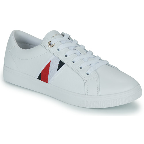 Sapatos Mulher Sapatilhas low-top Tommy Hilfiger low-top Tommy Jeans Track Ανδρικό Φούτερ Branco