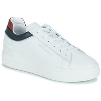 Sapatos Mulher Sapatilhas Tommy Hilfiger Th Feminine Leather Sneaker Branco