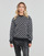 Textil Mulher Sweats Karl Lagerfeld UNISEX ALL-OVER MONOGRAM SWEAT Preto / Branco