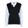 Textil Mulher camisolas Karl Lagerfeld KNIT VEST W/ POPLIN SHIRT Go Full Zip Sweatshirt