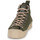 Sapatos Mulher Sapatilhas de cano-alto Bensimon Stella Wool Mountain Cáqui