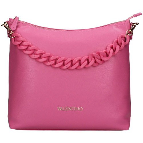 Malas Mulher Bolsa de ombro Valentino striped Bags VBS68802 Rosa