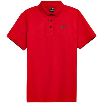 Textil Homem T-Shirt mangas curtas 4F TSM355 Vermelho