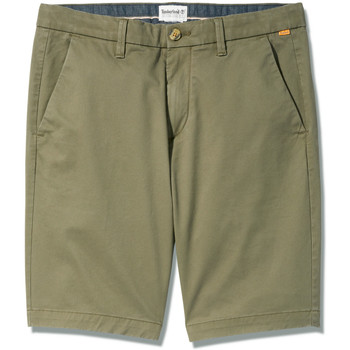 Textil Homem Shorts / Bermudas buy Timberland TB0A2DFMA581 CHINO SHORT-A581 - GRAPE LEAF Verde