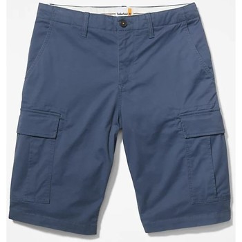 Textil Homem Shorts / Bermudas buy Timberland TB0A25E42881 CARGO SHORT-DARK DENIM Azul