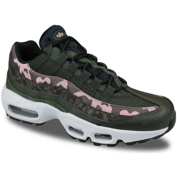 Sapatos Mulher Sapatilhas Nike brown WMNS  Air Max 95 Olive Pink Camo Verde