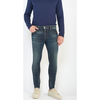 Textil Homem Calças de ganga Sapatilhas com rodasises Jeans skinny POWER, 7/8 Azul