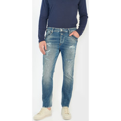 Textil Homem Calças de ganga Le Temps des Cerises Jeans tapered 900/16, comprimento 34 Azul