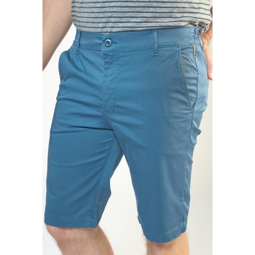Textil Homem Shorts / Bermudas Le Temps des Cerises Bermudas calções VIBORG Azul