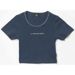 Textil Rapariga T-shirts e Pólos Le Temps des Cerises T-shirt YUKONGI Azul