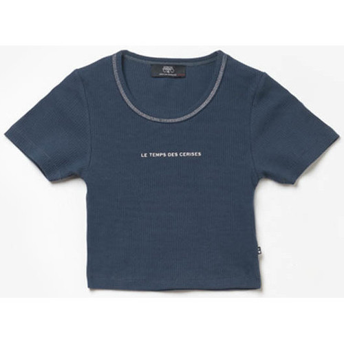 Textil Rapariga T-shirts e Pólos Le Temps des Cerises T-shirt YUKONGI Azul