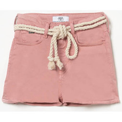 Textil Rapariga Shorts / Bermudas Le Temps des Cerises Calções calções TIKO Vermelho