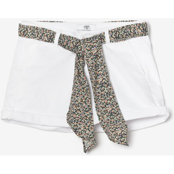 Textil Mulher Shorts / Bermudas Le Temps des Cerises Calções calções VELI 4 Branco