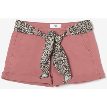 Textil Mulher hiking Shorts / Bermudas Le Temps des Cerises Calções calções VELI 4 Rosa