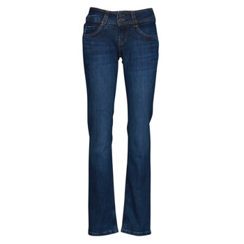 Textil Mulher Calças french JEANS Pepe french JEANS GEN Azul