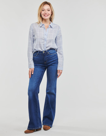 Textil Mulher Calças french JEANS Pepe french JEANS WILLA Azul