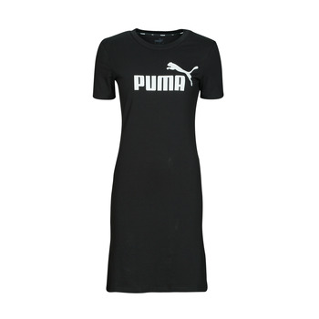 Textil Mulher Vestidos curtos Puma ESS SLIM TEE DRESS Preto