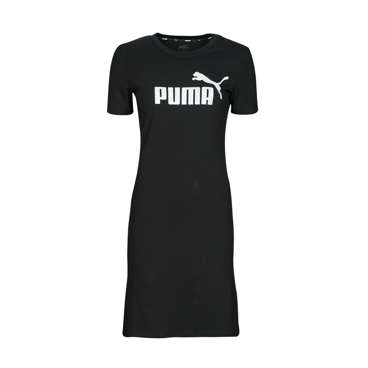 Textil Mulher Vestidos curtos Puma Boxy ESS SLIM TEE DRESS Preto