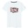 Textil Rapaz Gloss logo printed T-shirt FLAG LOGO SS Branco